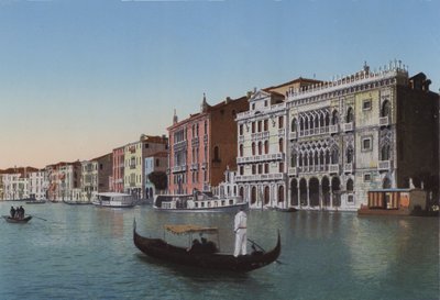 Venise, Grand Canal, Palais Ca d