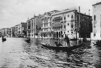 Venise, Grand Canal et Ca d
