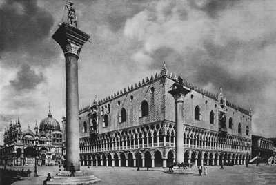 Venise, Palais des Doges (photo n/b) - Italian Photographer