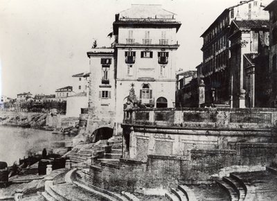 Vue du port de Ripetta - Italian Photographer