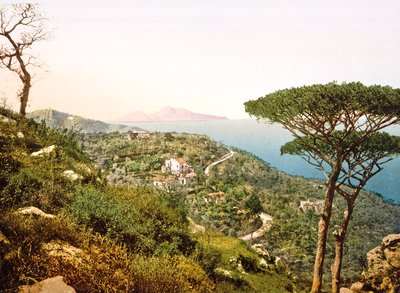 Vue du Vésuve à travers la baie de Naples - Italian Photographer