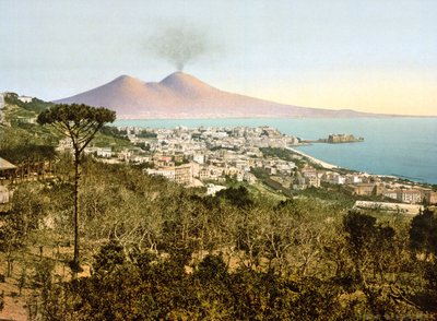 Vue du Vésuve à travers la baie de Naples - Italian Photographer