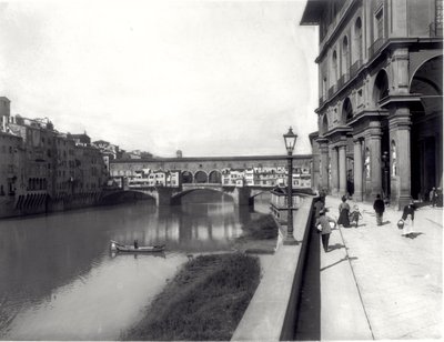 Ponte Vecchio et la façade de la Galerie des Offices - Italian Photographer Italian Photographer