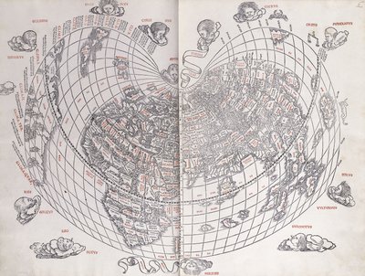 Carte du monde, 1511 - Italian School