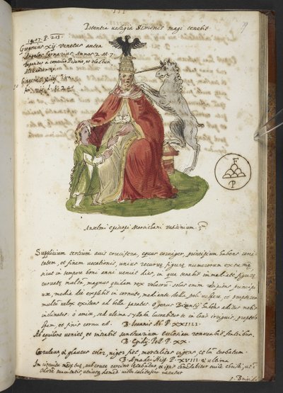 Prophéties et images du quinzième pape, par Joachim de Flore - Italian School
