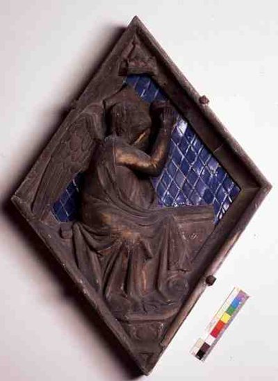Figure allégorique, carreau en relief du Campanile - Italian School