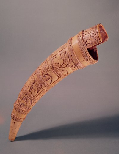 Un oliphant, du Trésor de Saint-Sernin, Atelier de Salerne - Italian School