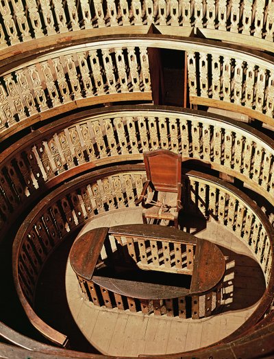 Théâtre anatomique, construit en 1594-95 - Italian School
