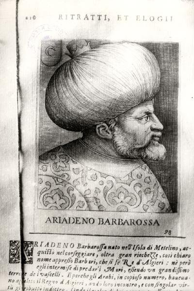 Ariadeno Barberousse (c.1465-1546) (gravure) - Italian School