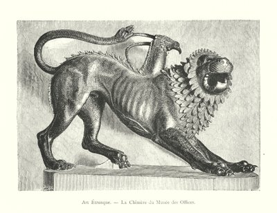 Art étrusque, La Chimère du musée des Offices - Italian School