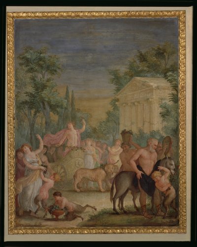 Bacchus et Ariane - Italian School