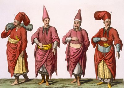 Baltadji, Kizlar-Aga etc., planche 6 de la Partie III, Volume I de L