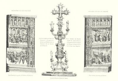 Baptistère de San Giovanni, Retable d