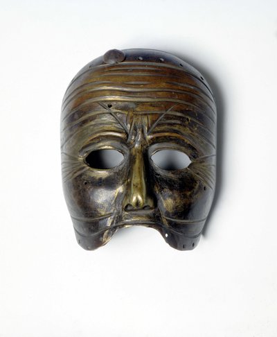 Masque en bronze de la « Commedia dell