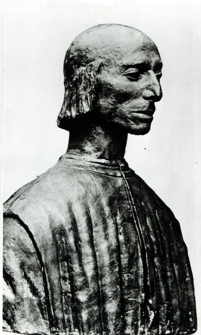 Buste de Niccolo Machiavelli (1469-1527) - Italian School