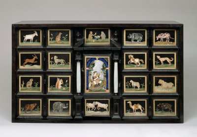 Cabinet, vers 1620 - Italian School
