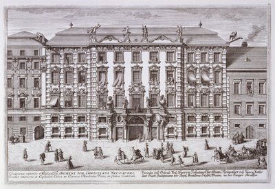 Capitanei Civici dans la résidence impériale, Vienne - Italian School