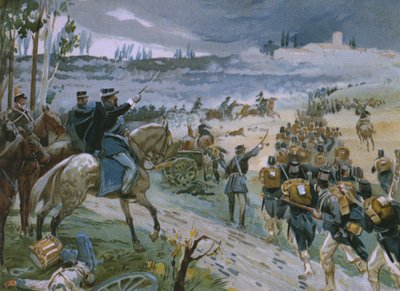 Capture de Rome par la brèche de Porta Pia le 20 septembre 1870, illustration d