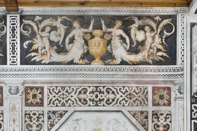 Salle Carducci (détail) - Italian School