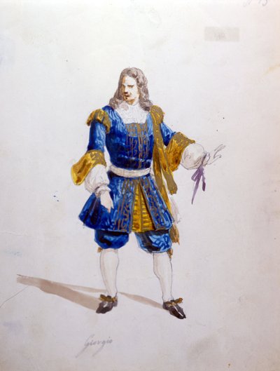 Personnage de Giorgio dans « La Traviata » de Giuseppe Verdi - Italian School