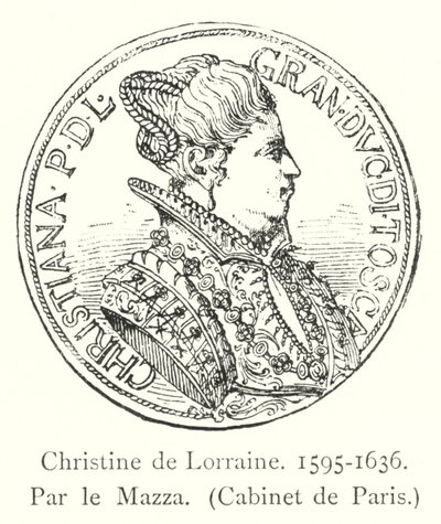 Christine de Lorraine - Italian School