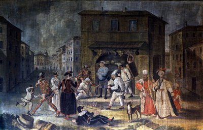 Comédiens de la Commedia dell
