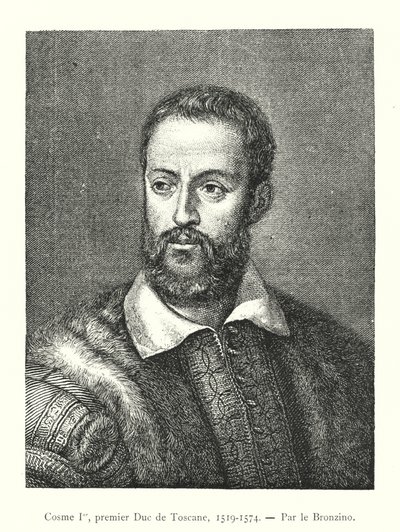 Cosme Ier, premier Duc de Toscane - Italian School