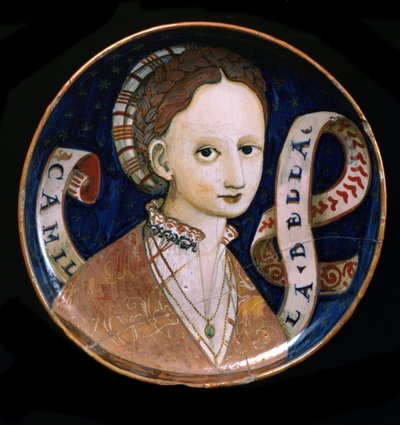 Coupe décorée d
