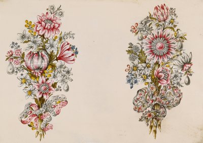 Conception pour des bouquets de fleurs - Italian School