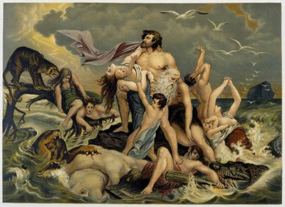 Déluge - dans « Aurea Bibbia classica: storia della rivelazione divina nell