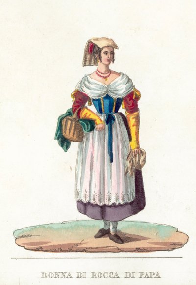 Donna Di Rocca Di Papa - Italian School