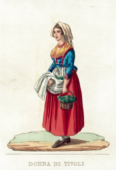 Donna Di Tivoli - Italian School