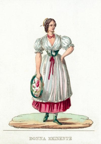 Donna Eminente - Italian School