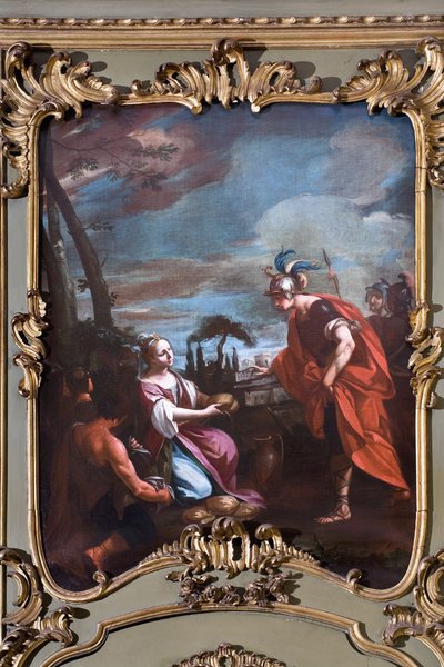 Élie le Prophète et la Veuve de Sarepta - Italian School