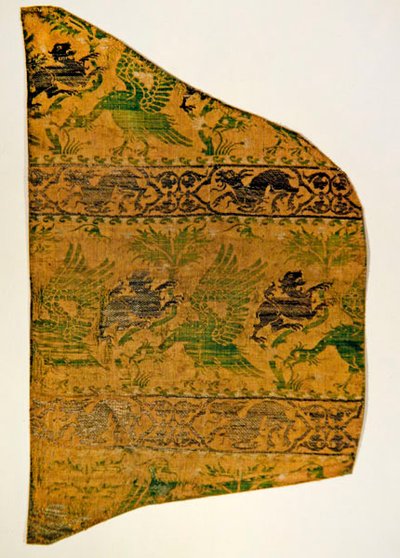 Broderie avec oiseaux et animaux - Italian School
