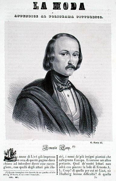 Ernesto Coop, gravé par G. Riccio - Italian School