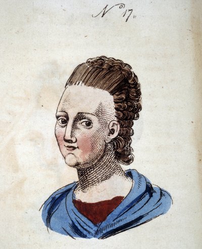 Figure numéro 17 représentant le visage d
