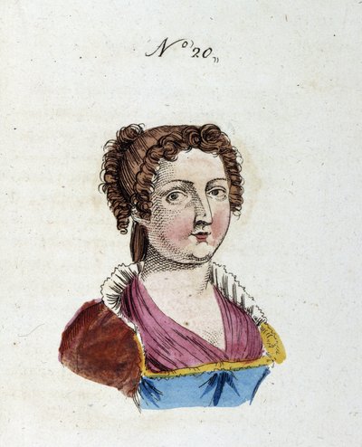 Figure numéro 20 représentant le visage d