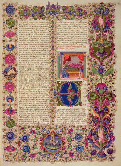 Le troisième livre des Rois, de la Bible de Borso d