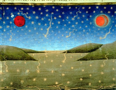 Le Jugement Dernier : Les étoiles tombent et tout est bouleversé - Italian School