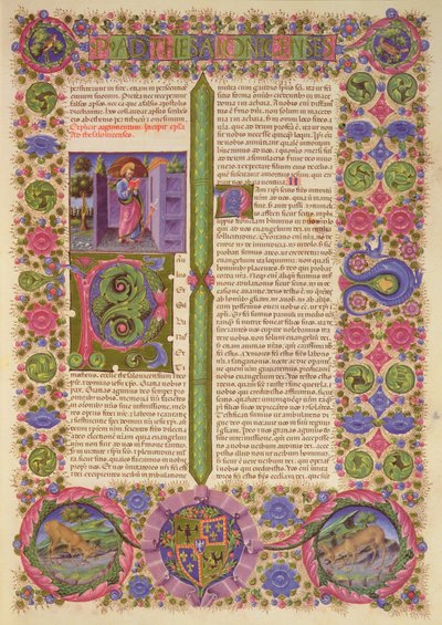 Lettre de Saint Paul aux Thessaloniciens, de la Bible Borso d