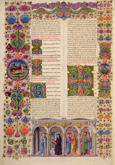 Livre de Jacob, de la Bible de Borso d