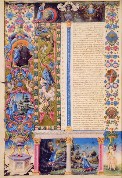Fol.5v Genèse. Création de l