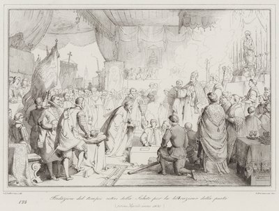 Fondation du temple votif de la Salute pour la libération de la peste - Italian School