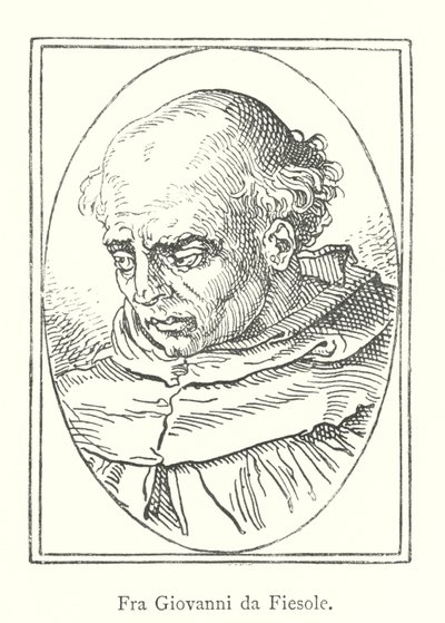 Fra Giovanni da Fiesole (gravure) - Italian School