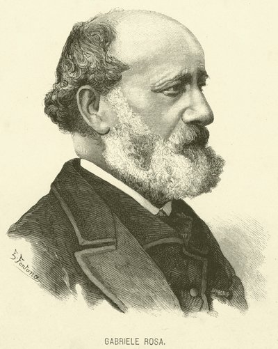 Gabriele Rosa (gravure) - Italian School