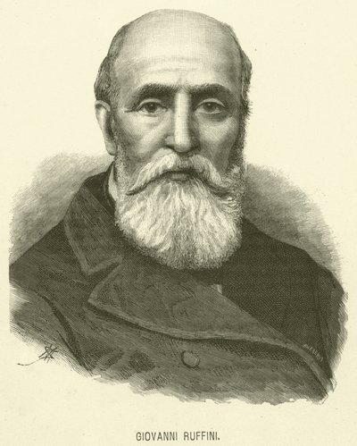 Giovanni Ruffini (gravure) - Italian School