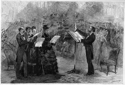 Giuseppe Verdi dirigeant la Messa da Requiem à l
