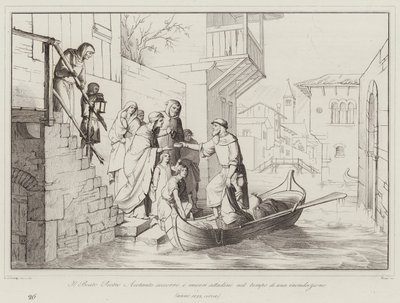 Le Bienheureux Pietro Acotanto secourt les citoyens misérables lors d