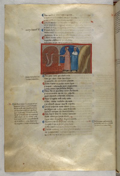 Enfer : le pape Clément V puni pour simonie - Italian School